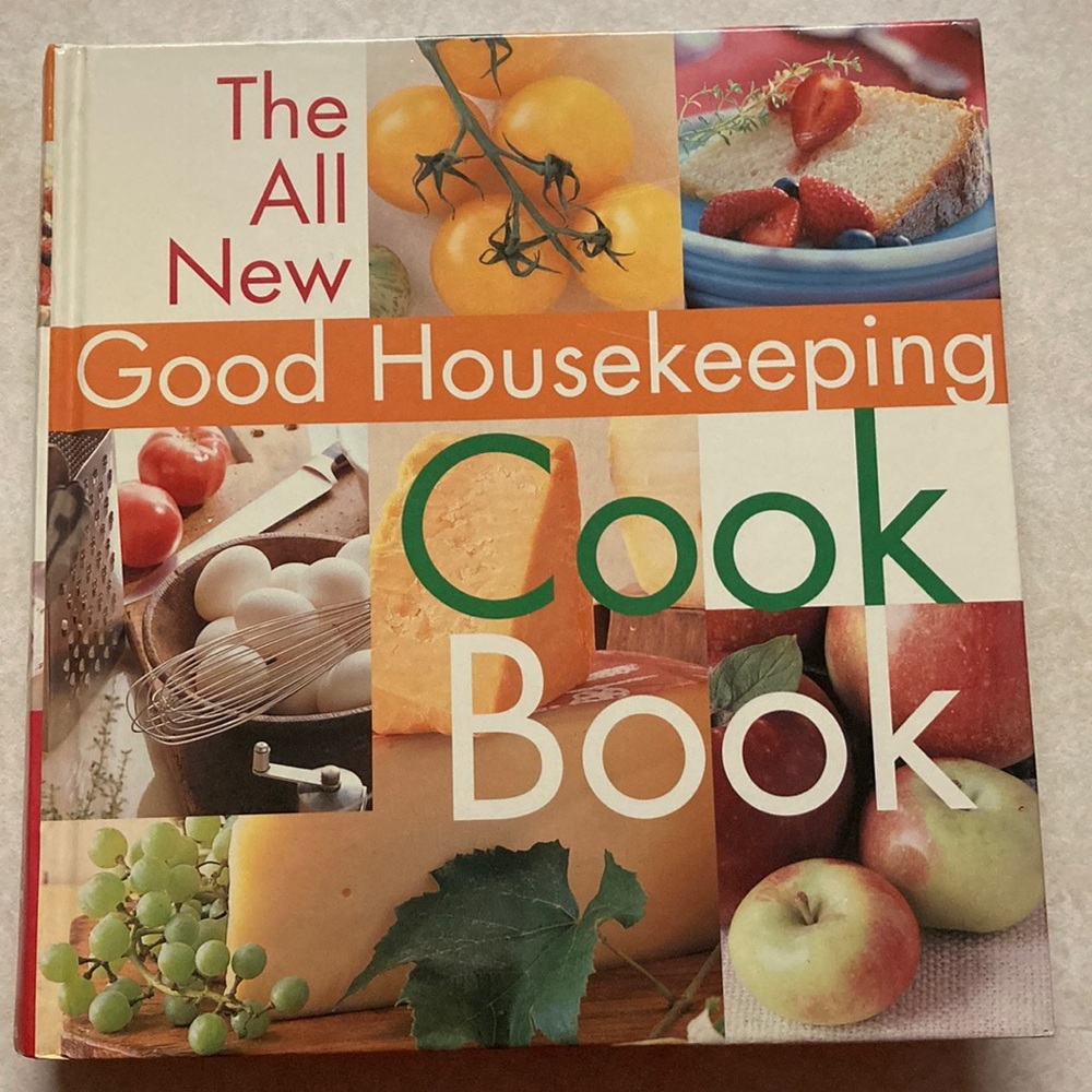 Good Housekeeping Cook Book. 801 pages of recipes from appetizers to desserts.